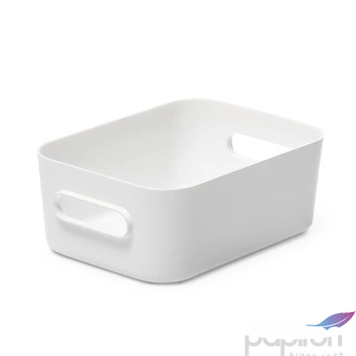 Műanyag tárolódoboz 1,5liter SMARTSTORE Compact S fehér