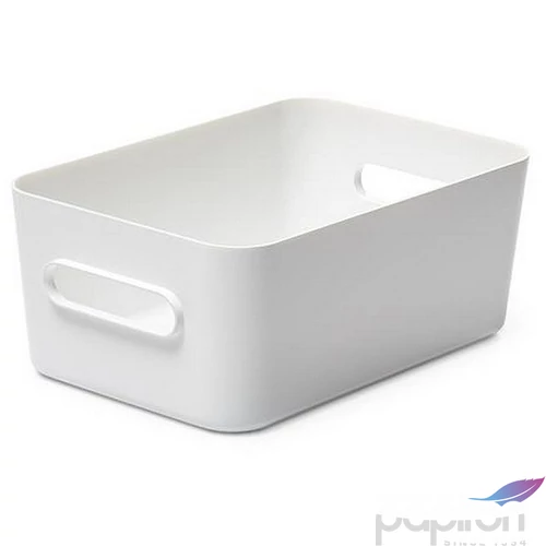 Műanyag tárolódoboz 5,3liter SMARTSTORE Compact M fehér