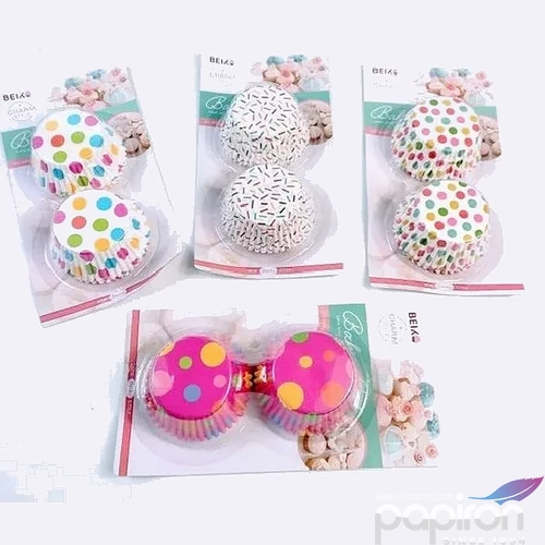 Muffin papír 100db-os Több féle minta