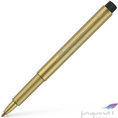 Faber-Castell művész filctoll Pitt tintás -1,5- arany AG-Pitt 167350