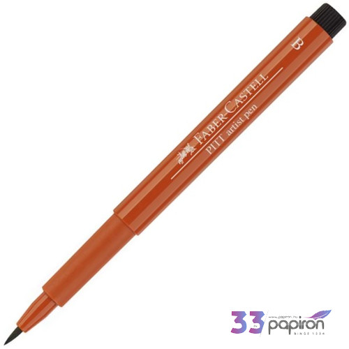 Faber-Castell művész filctoll Pitt tintás -B- csokibarna AG-Pitt 167488