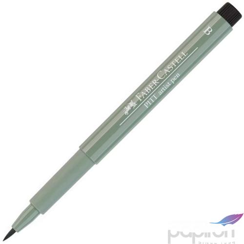 Faber-Castell művész filctoll Pitt tintás -B- föld zöld AG-Pitt 167572
