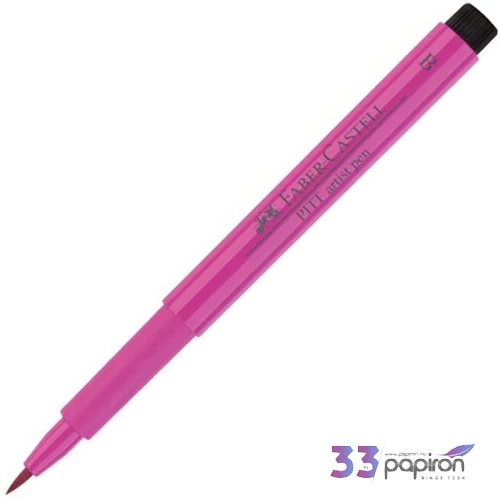 Faber-Castell művész filctoll Pitt tintás -B- közép lila AG-Pitt 167425