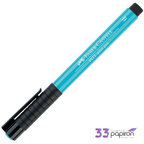 Faber-Castell művész filctoll Pitt tintás -B- középkék AG-Pitt 167454
