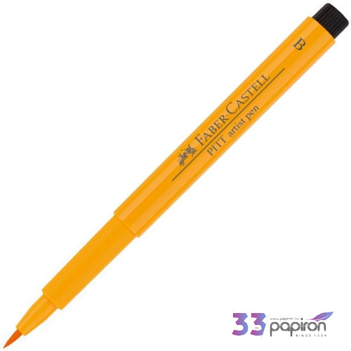 Faber-Castell művész filctoll Pitt tintás -B- narancs AG-Pitt 167409