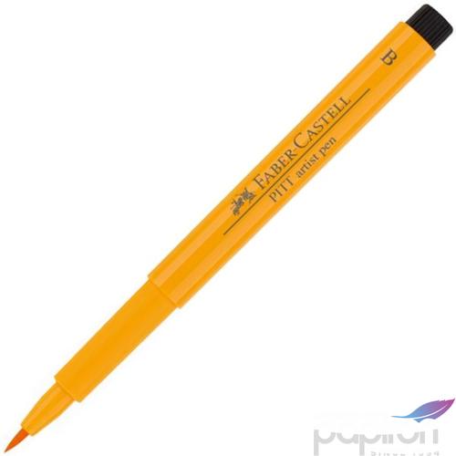 Faber-Castell művész filctoll Pitt tintás -B- narancs AG-Pitt 167409