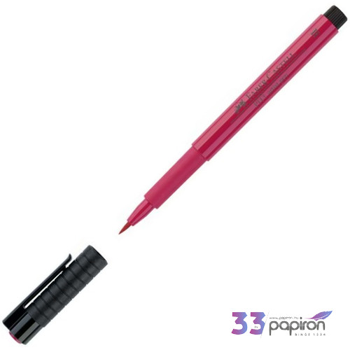 Faber-Castell művész filctoll Pitt tintás -B- piros AG-Pitt 167427