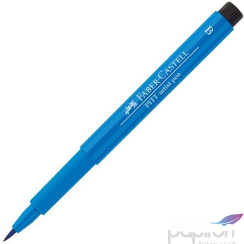 Faber-Castell művész filctoll Pitt tintás -B- sötétkék AG-Pitt 167410