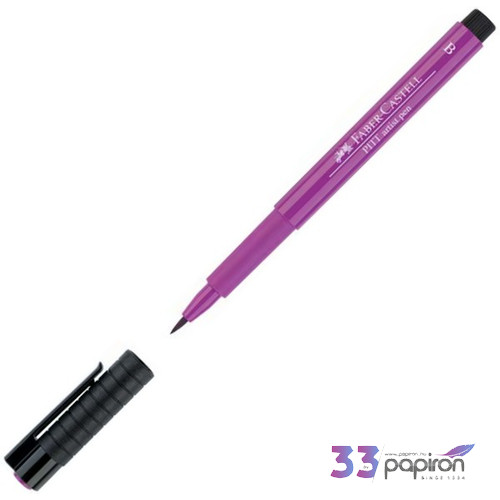 Faber-Castell művész filctoll Pitt tintás -B- sötétlila AG-Pitt 167434