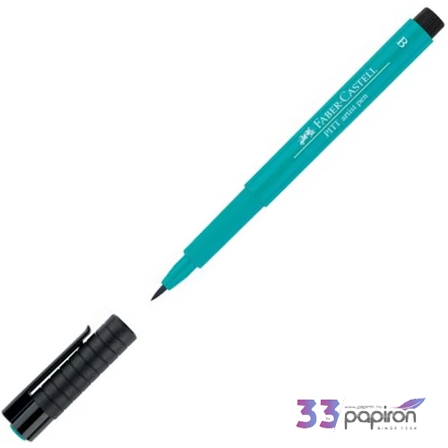 Faber-Castell művész filctoll Pitt tintás -B- világos türkisz AG-Pitt 167456