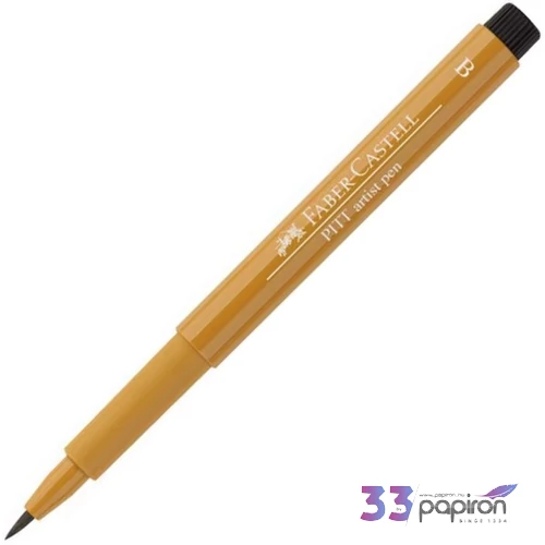 Faber-Castell művész filctoll Pitt tintás -B- világosarany AG-Pitt 167468
