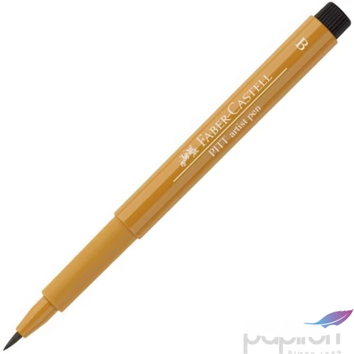 Faber-Castell művész filctoll Pitt tintás -B- világosarany AG-Pitt 167468