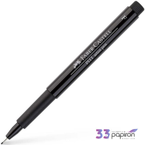 Faber-Castell művész filctoll Pitt tintás -F- fekete AG-Pitt 167299