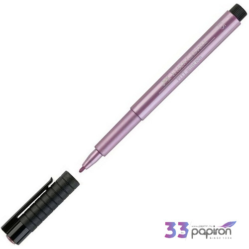 Faber-Castell művész filctoll Pitt tintás -1,5- rubin metál AG-Pitt 167390