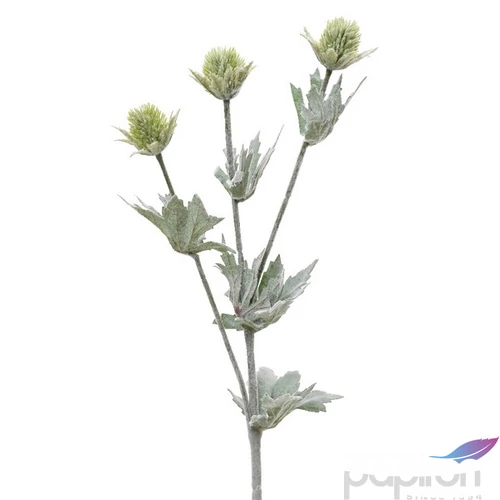 Selyemvirág - művirág 24' Iringó türkiz-fehér 13cmx12cmx67cm sdkae