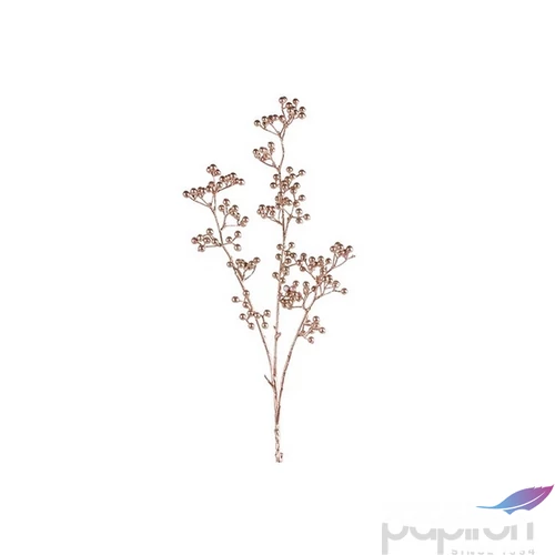 Selyemvirág - művirág bogyós Berry branch copper 92cm rézszínű SDDST53