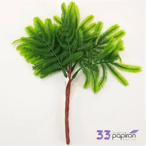 Selyemvirág - művirág csokor mini páfrány 27cm