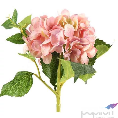 Selyemvirág - művirág hortenzi Hydrangea pink 46cm Holland SDDST