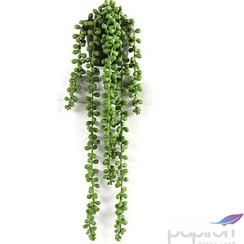 Selyemvirág - művirág borsóka Senecio Rowleyanus green 45cm gyöngyfűzér Holland SDDST53