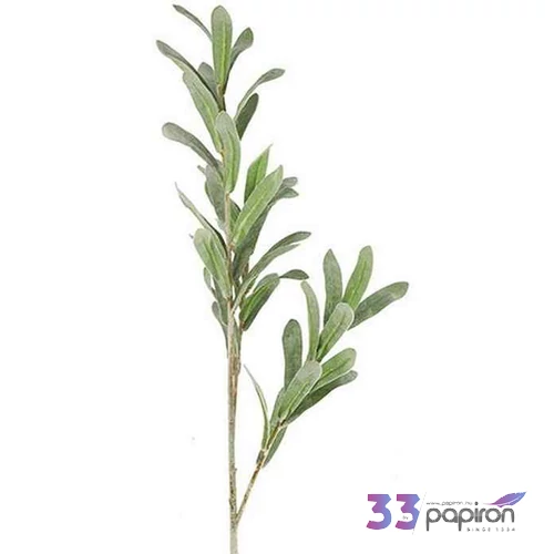 Selyemvirág művirág fagyöngy Viscum album green 70cm Holland DST53
