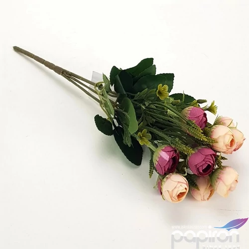 Művirág Begónia csokor mályva-púder 30 cm
