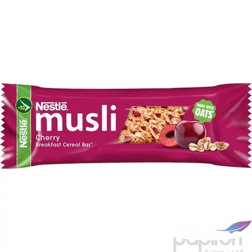 Müzliszelet 35 g NESTLÉ cseresznyés 