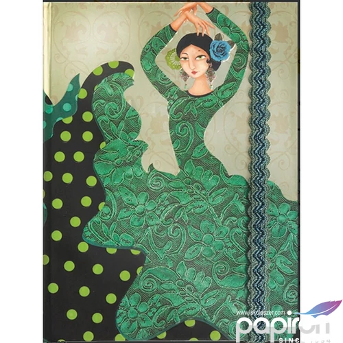 Napló Boncahier Flamenco gumipántos sima - 86523 Boncahier jegyzet Napló