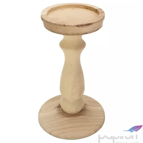 Fa natúr  gyertyatartó Goya 21cm