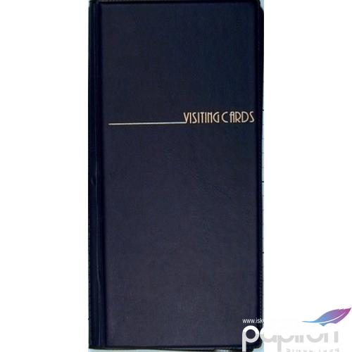 Névjegytartó Panta Plast 96db-os PVC fekete INP311602F