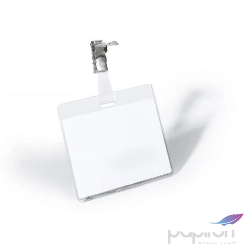 Névkitűző csíptetőve 60x90mm DURABLE 