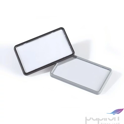 Névkitűző mágnesse 75x40mm DURABLE fekete 