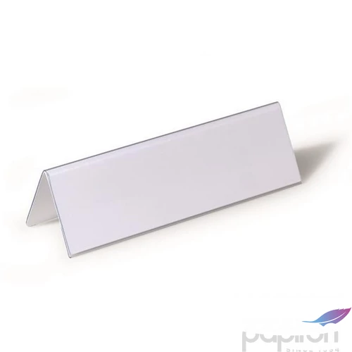 Névtábla tartó asztali 61/122x210mm DURABLE 