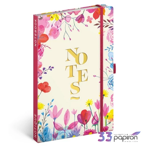 Notesz 13x26cm Spring, lined Realsystem 2026 kollekció!
