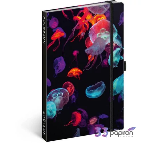 Notesz A/5 vonalas '26 5416-JF Jellyfish 13x21cm Realsystem 2026 kollekció!