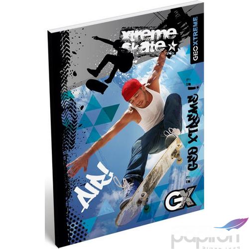 Notesz A/7 Geoxtreme papírfedeles Geo Xtreme Skate Lizzy kollekció