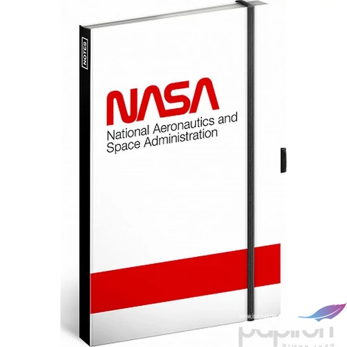 Notesz B/6 NASA Vonalas, 11x16cm Realsystem 2024 kollekció!