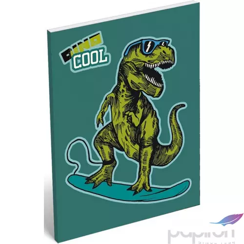 Notesz papírfedeles A7 Dinocool Cool Lizzy kollekció