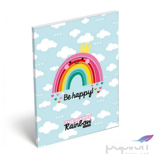 Notesz papírfedeles A7 Lollipop Happy Rainbow Lizzy kollekció