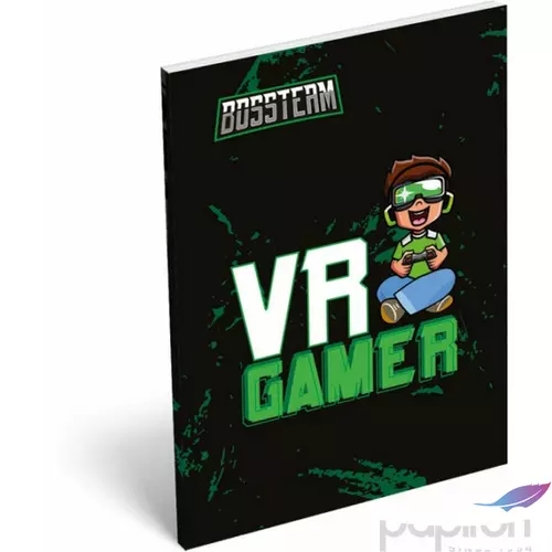 Notesz papírfedeles A7 Lizzy Bossteam Vr Gamer Lizzy kollekció