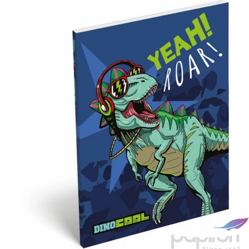 Notesz papírfedeles A7 Lizzy Dino Cool Dino Roar Lizzy kollekció