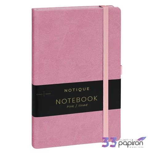 Notesz vonalas A5 A-33207 Pink Realsystem 2026 kollekció!