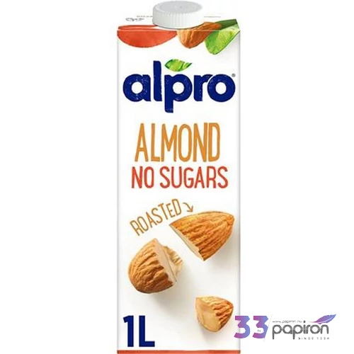 Növényi ital 1l Alpro cukormentes dobozos, mandulás KHTEJAMC