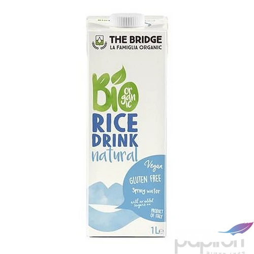 Növényi ital bio dobozos 1 l THE BRIDGE rizs