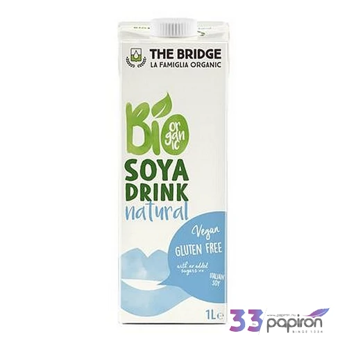 Növényi ital bio dobozos 1 l THE BRIDGE szója