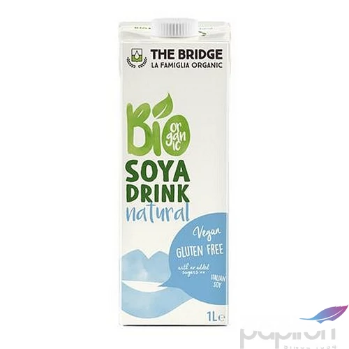 Növényi ital bio dobozos 1 l THE BRIDGE szója