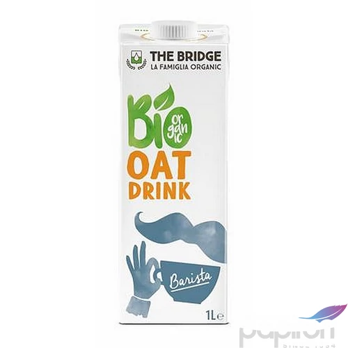 Növényi ital bio dobozos 1 l THE BRIDGE zab barista