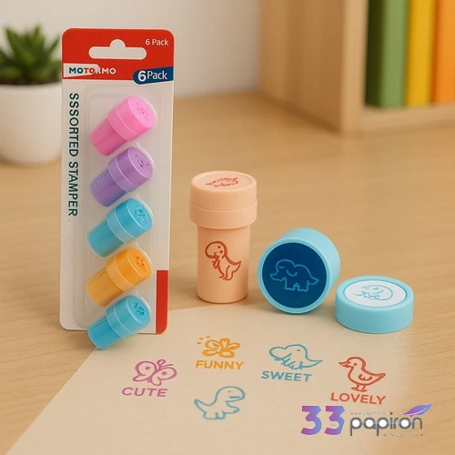 Nyomda szett 1 6db-os átm:2,5cm 25