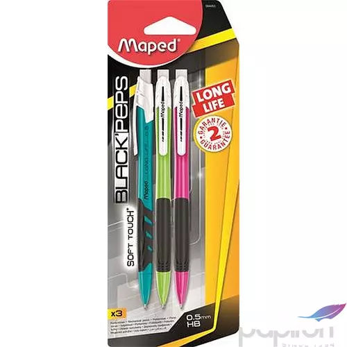 NyOmosiron 0,5mm Maped Long Life vegyes szinek Írószerek MAPED 564053