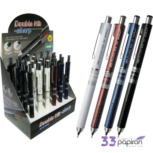 Nyomósiron 0,5mm Double Nib mechanikája nyomásra jön elő BL-538