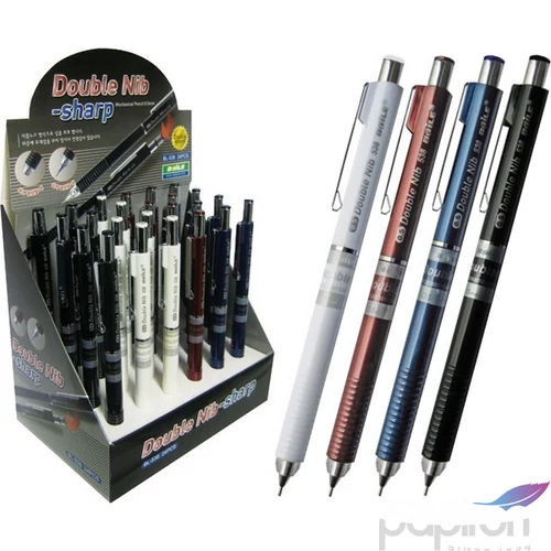 Nyomósiron 0,5mm Double Nib mechanikája nyomásra jön elő BL-538